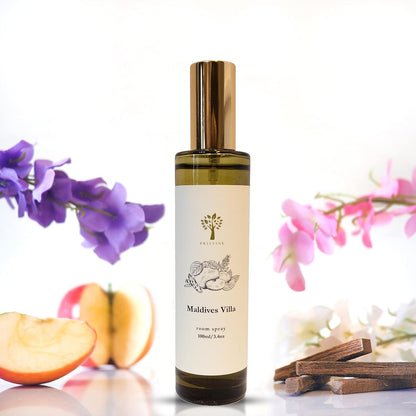 PRISTINE Swiss Château/Inspired by Hilton Hotel Linen & Room Spray Air Freshener, Made With Essential Oils, Tangerine, Raspberry, Cedarwood Scent, 3.4oz Pillow Spray