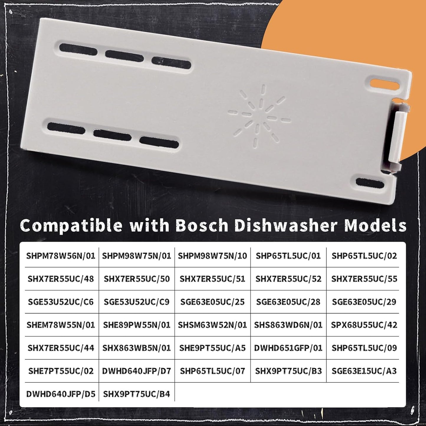 00611575 Dishwasher Rinse-Aid Dispenser Cap Replacement for Bosch Dishwasher Parts