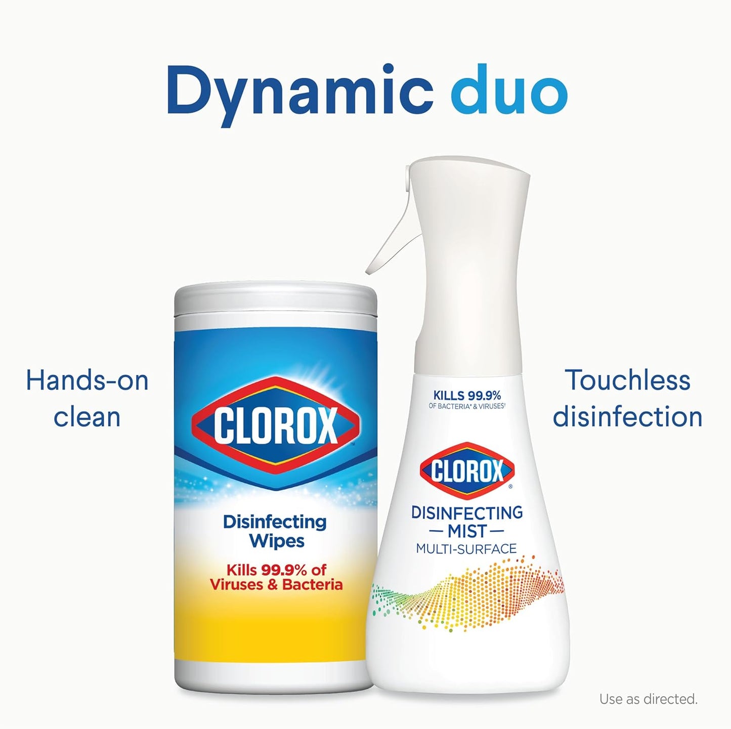 Clorox Disinfecting Mist, Lemon and Orange Blossom, 1 Spray and 1 Refill, 16 oz Each