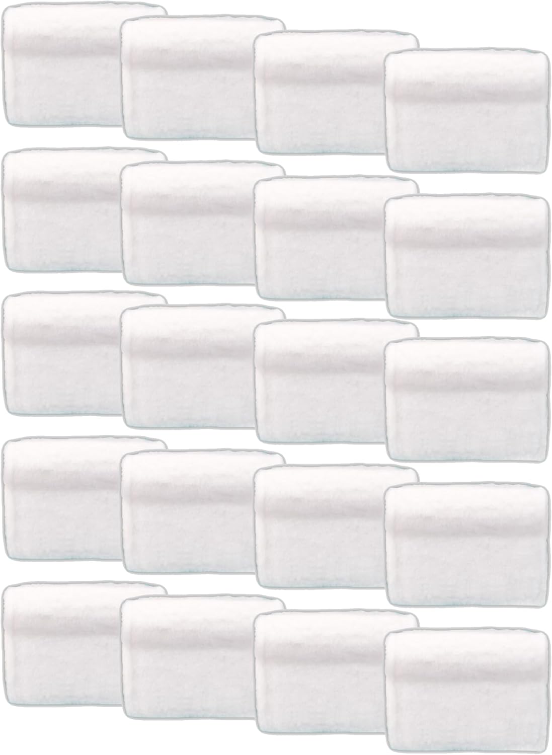 Baseboard Buddy 20-Pack Replacement Pads | Reusable Cleaning Pads for Wet & Dry Use | Trap Dust, Dirt & Pet Hair | Mop Pad Refills for Baseboards, Trim, Molding & More