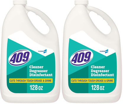 CloroxPro Formula 409 Cleaner Degreaser Disinfectant Refill, 128 Fluid Ounces (Package May Vary)