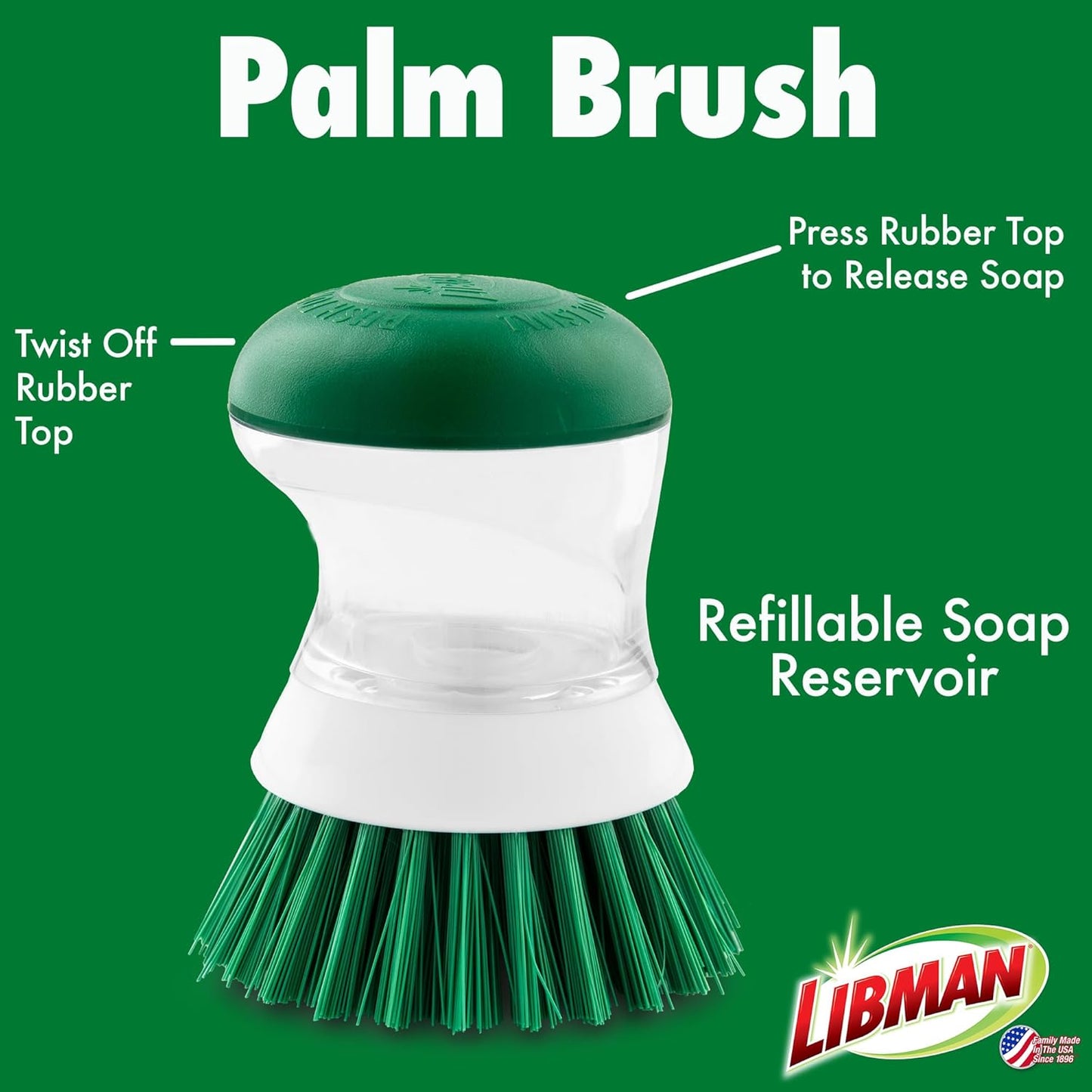Libman Palm Brush | Case of 6