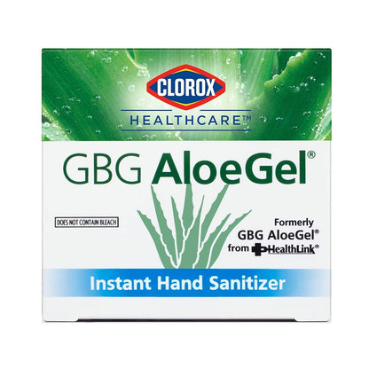 Clorox Healthcare GBG AloeGel Hand Sanitizer Wipes, Bleach-Free Sanitizing Wipes for Hands with 71% Ethyl Alcohol and Aloe - FDA Registered, Resealable Travel Pouch, 20 Count