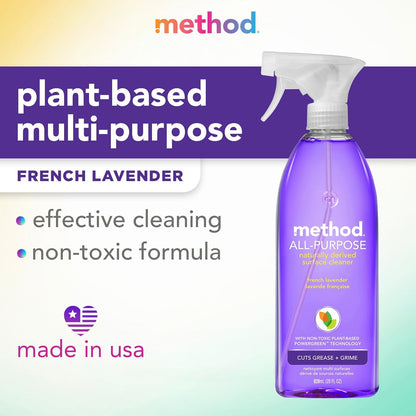 Method Antibacterial All-Purpose Cleaner, Wildflower, 28 Ounce