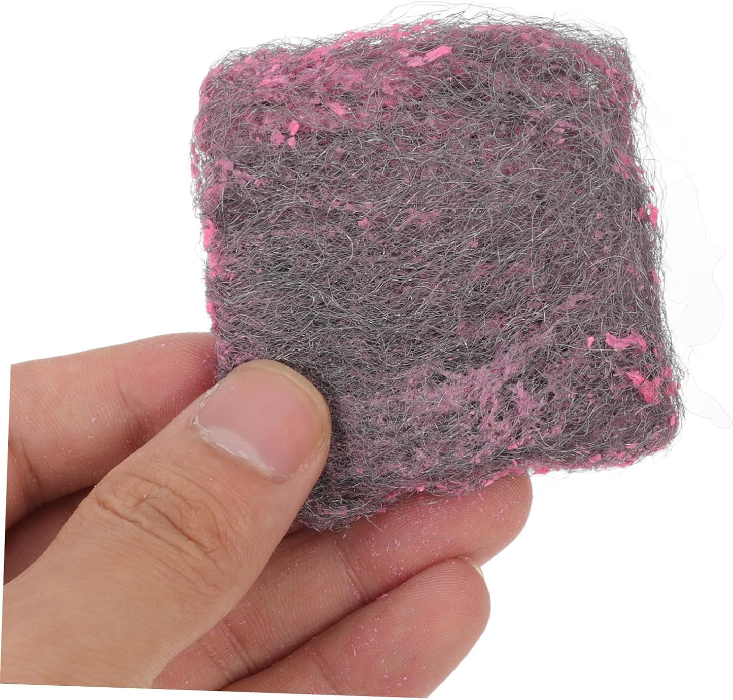 Minkissy 10-Pack Stainless Steel Sponges Heavy Duty Steel Wool Scrubbers for Kitchen & Bathroom Non-Rust Metal Scouring Pads for Pots, Pans, Ovens & Grills