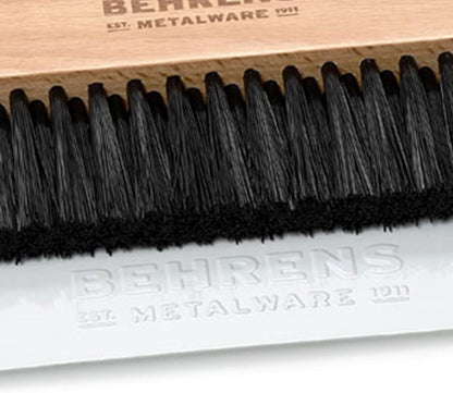 Behrens White Galvanized Dustpan & Brush Set