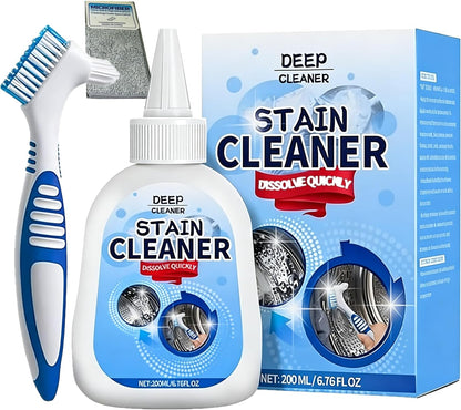 Active mold stain remover gel, heavy-duty remover, multi-purpose cleaner, suitable for tile floor grout, bathroom shower glass, sealant, front-loading washing machine sealant cleaner, etc 6.76 fl oz.