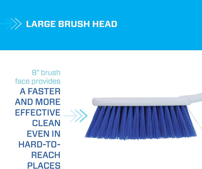 Mr. Clean 442402 Durable Bristle Handle Scrub