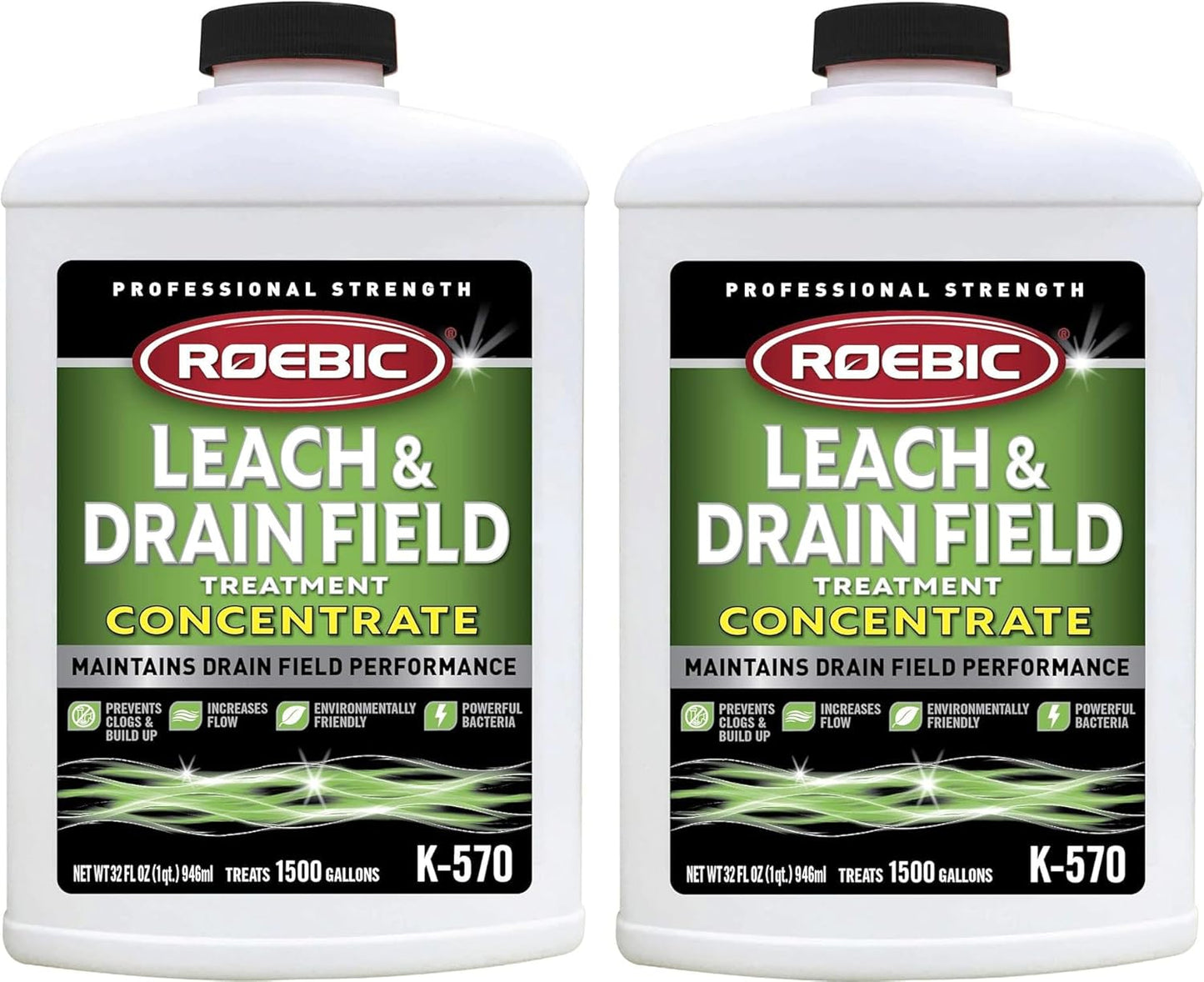 Roebic K-570-Q 32-Ounce Leach And Drain Field Opener Concentrate