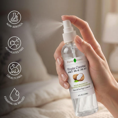 Lavender Room and Pillow Spray, Natural Aromatherapy Sleep Spray with Lavender Essential Oil for Relaxation, Fabric & Bedding Mist, Non-Aerosol Odor Neutralizer