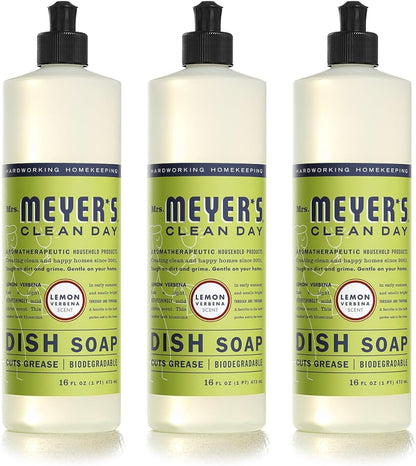 MRS. MEYER'S CLEAN DAY Multi-Surface Everyday Cleaner, Rose Scent, 16 Fl Oz Bottle