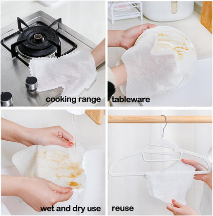 60 Pieces White Microfiber Dusting Gloves – Artisan Dusting Mitt, Dual-Sided Disposable, Grabs and Locks in Dust & Pet Hair, Replaces Dust Wipes & Feather Dusters, Safe for Sensitive Surfaces