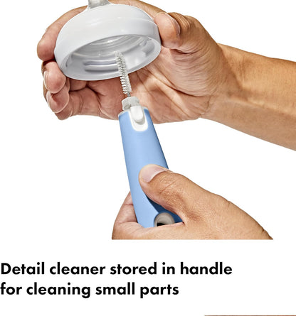 OXO Tot Bottle Brush with Nipple Cleaner, Gray