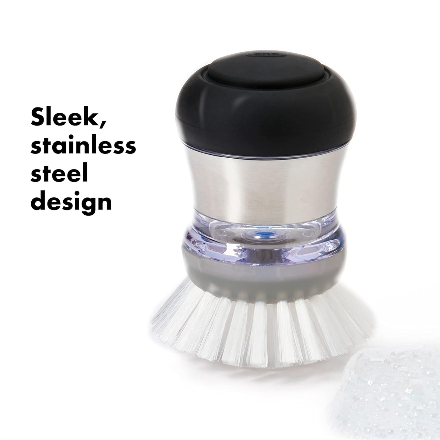 OXO Steel Soap Dispensing Palm Brush Refills, 2-Pack
