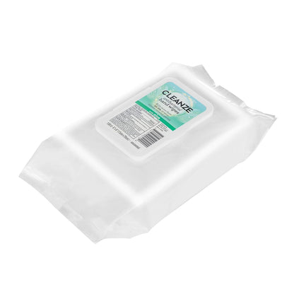 Cleanze Antibacterial Hand Sanitizing Wipes Individually Wrapped with Aloe, Unscented Disinfecting Hand Wipes for Travel and On the Go Sanitizing, Kills 99.9 Percent of Germs, 50 Count