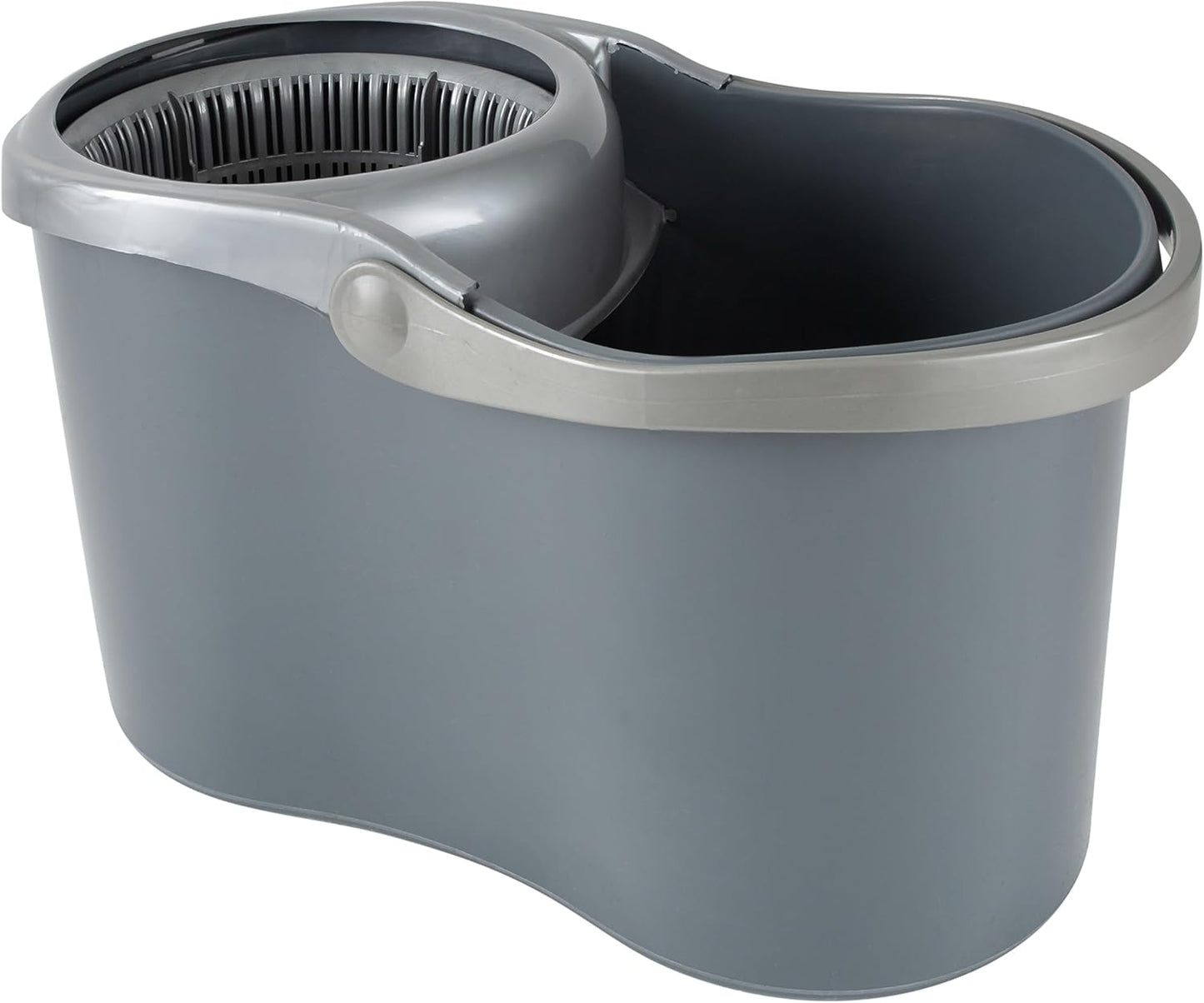 Simplify Self Wringing Mop & Bucket Set | 16 Liter | Extendable Handle | Gentle on Floors