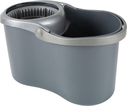 Simplify Self Wringing Mop & Bucket Set | 16 Liter | Extendable Handle | Gentle on Floors