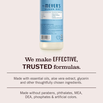MRS. MEYER'S CLEAN DAY Liquid Dish Soap, Rain Water, 16 fl. oz
