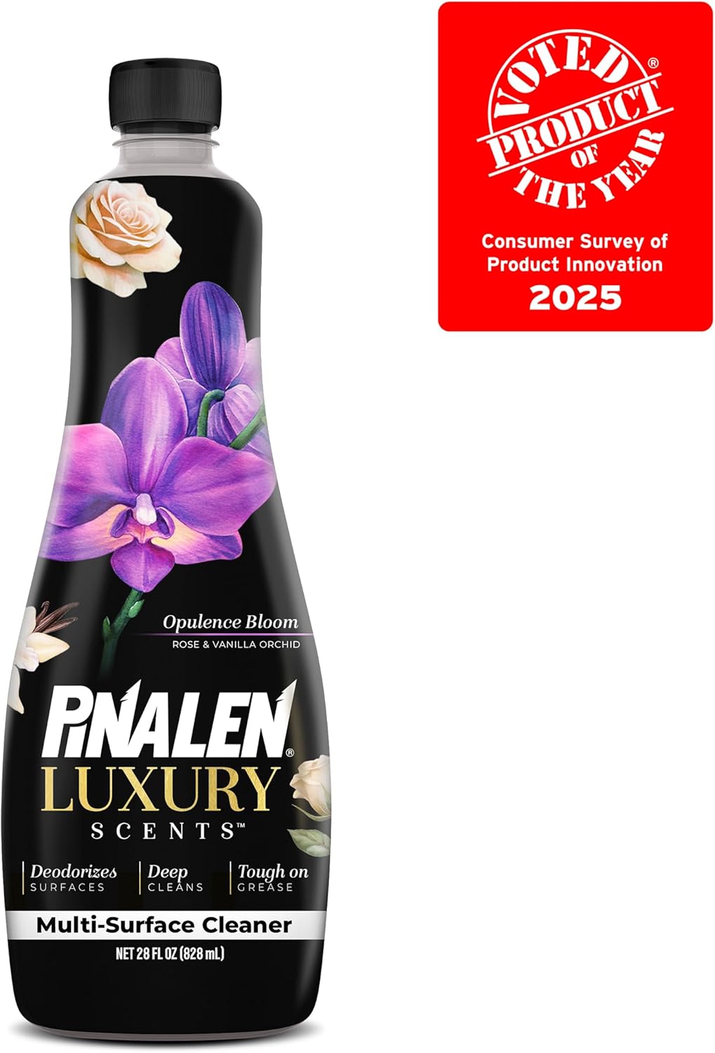 PINALEN Luxury Scent Multipurpose Cleaning Spray - Opulence Bloom - 22 fl oz - All Purpose Cleaner for Kitchen, Bathroom & Surfaces