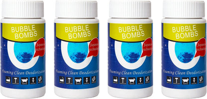 2 Pcs Powerful Magic Bubble Bombs Drain Cleaner - Fast Foaming Pipe Cleaner Powder Dredge Agent for Kitchen Toilet Pipeline Quick Cleaning Tool