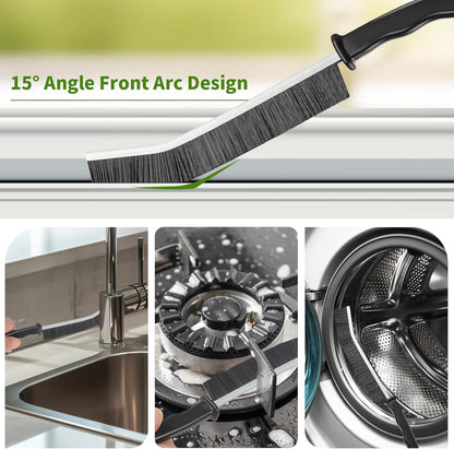 Crevice Cleaning Brush,12 Pcs Cleaning Supplies Cleaning Brush Tools,Hard Bristle Cleaning Brushes for Household Use Bathroom Tiles Kitchen Corner,Sink,Teapot, Bottle,Blender Practical and Durable