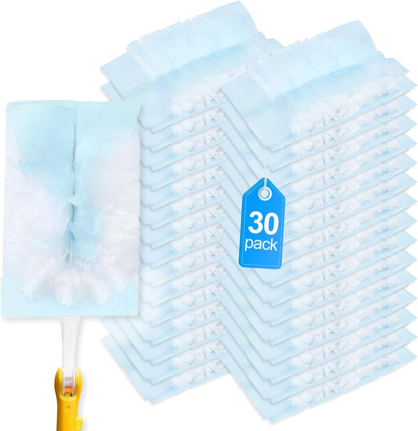 20 Count Duster Refill Compatible with Swiffer Hand Duster, Lavender Flavor Disposable Heavy Duty Duster Refills, Dusters Refills for Cleaning, Blinds & Ceiling Fan (Handle is Not Included)