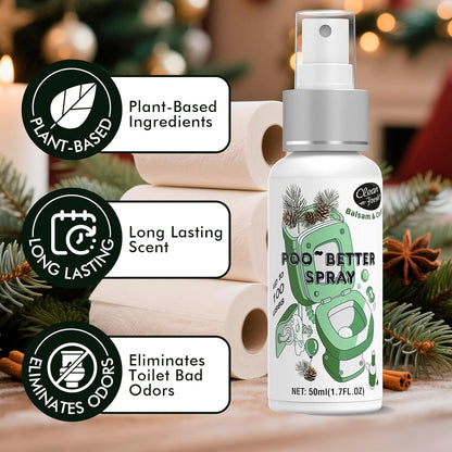 Clean-n-Fresh Toilet Spray, Variety Pack of 3 - Citrus/Lavender/Hibiscus, Bathroom & Toilet Odor Elimination, Travel Size 1.7 Fl Oz Each, Total 5.1 Fl Oz