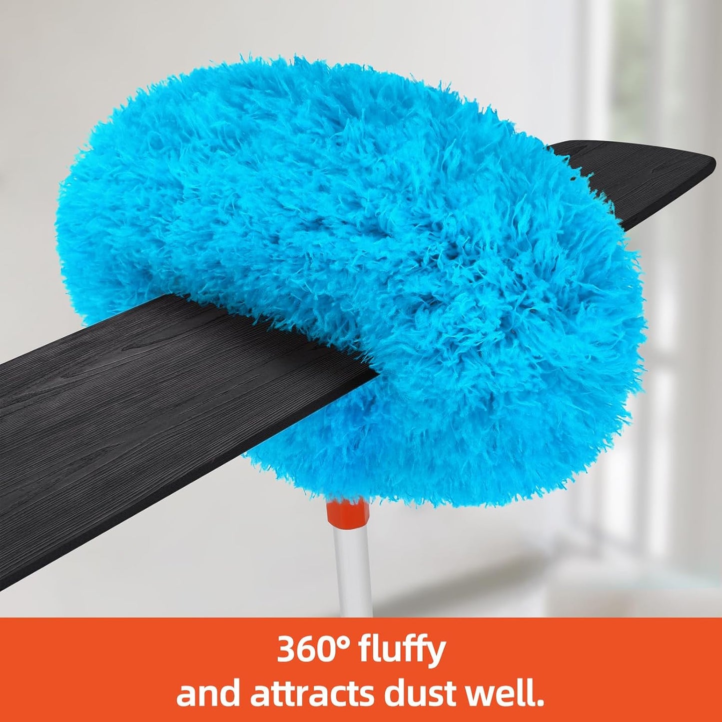 Baseboard Cleaner Tool with Handle, Extendable Long Handle Baseboard Floor Cleaning Tool Duster with Reusable Pads for Floorboard