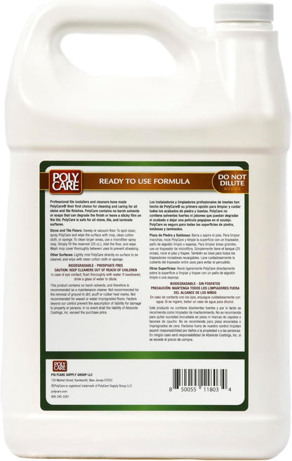 Hardwood Floor Cleaner Refill - 128 fl oz - Fresh- Refill for Spray Mops and Spray Bottles - Residue-Free Floor Cleaning Solution for Wood or Laminate Floors