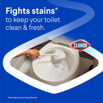 Clorox Foaming Toilet Bomb Toilet Bowl Cleaner, Bleach Free, Lavender Clean, 5 Count
