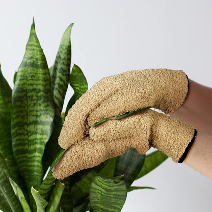 Bencailor 4 Pair Microfiber Dusting Mittens Reusable Women Cleaning Mittens with Thumb for Kitchen