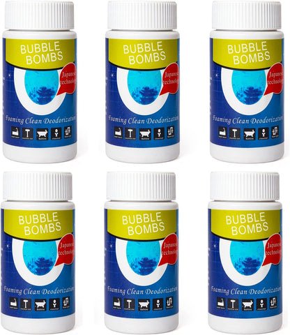 2 Pcs Powerful Magic Bubble Bombs Drain Cleaner - Fast Foaming Pipe Cleaner Powder Dredge Agent for Kitchen Toilet Pipeline Quick Cleaning Tool