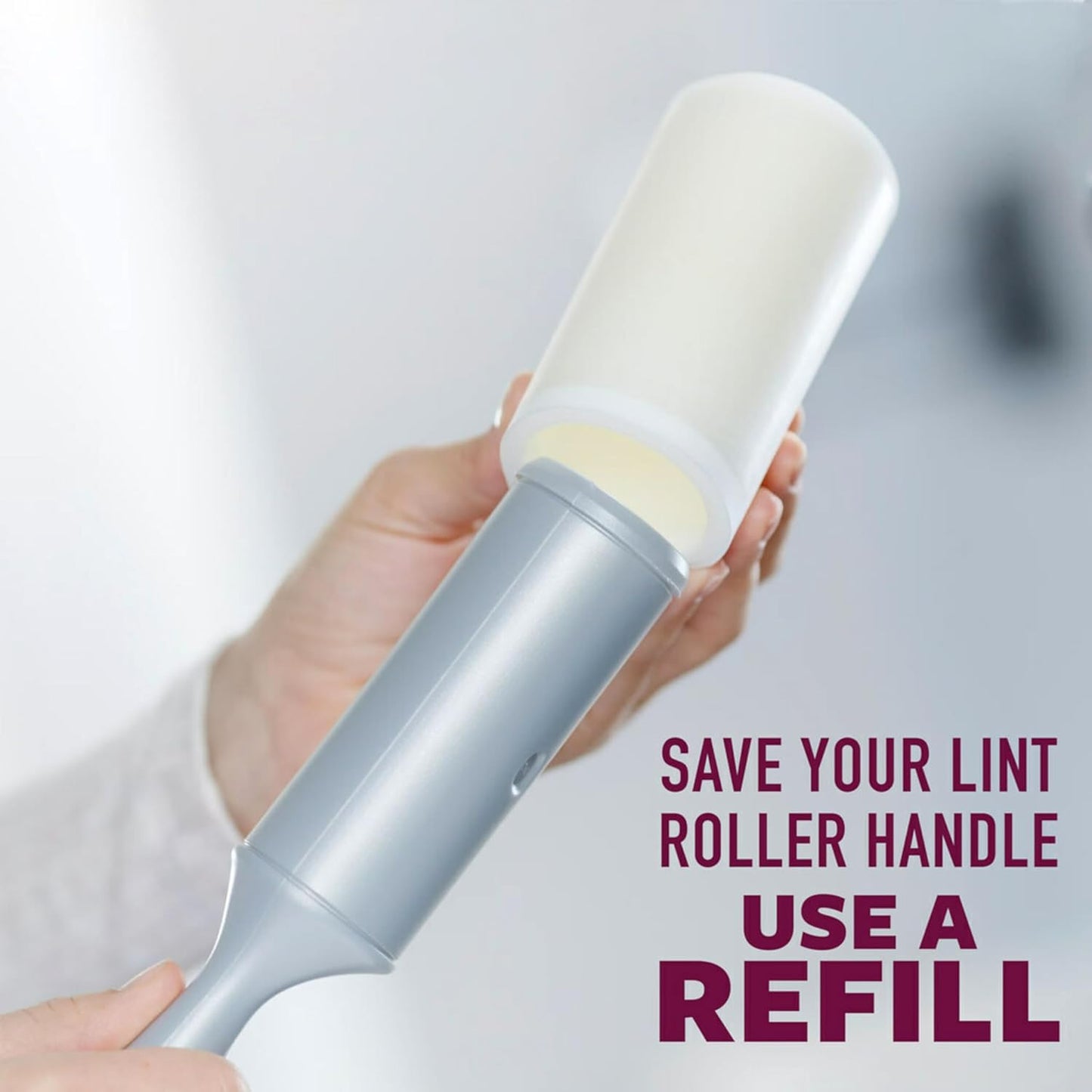 Scotch-Brite Pet Hair Pickup Extra Sticky Lint Roller, Designed for Removing Fur + Fluff on Couches, Clothes, Dog and Cat Beds, & More, 2 Pack, 200 Easy-Tear Adhesive Sheets Total