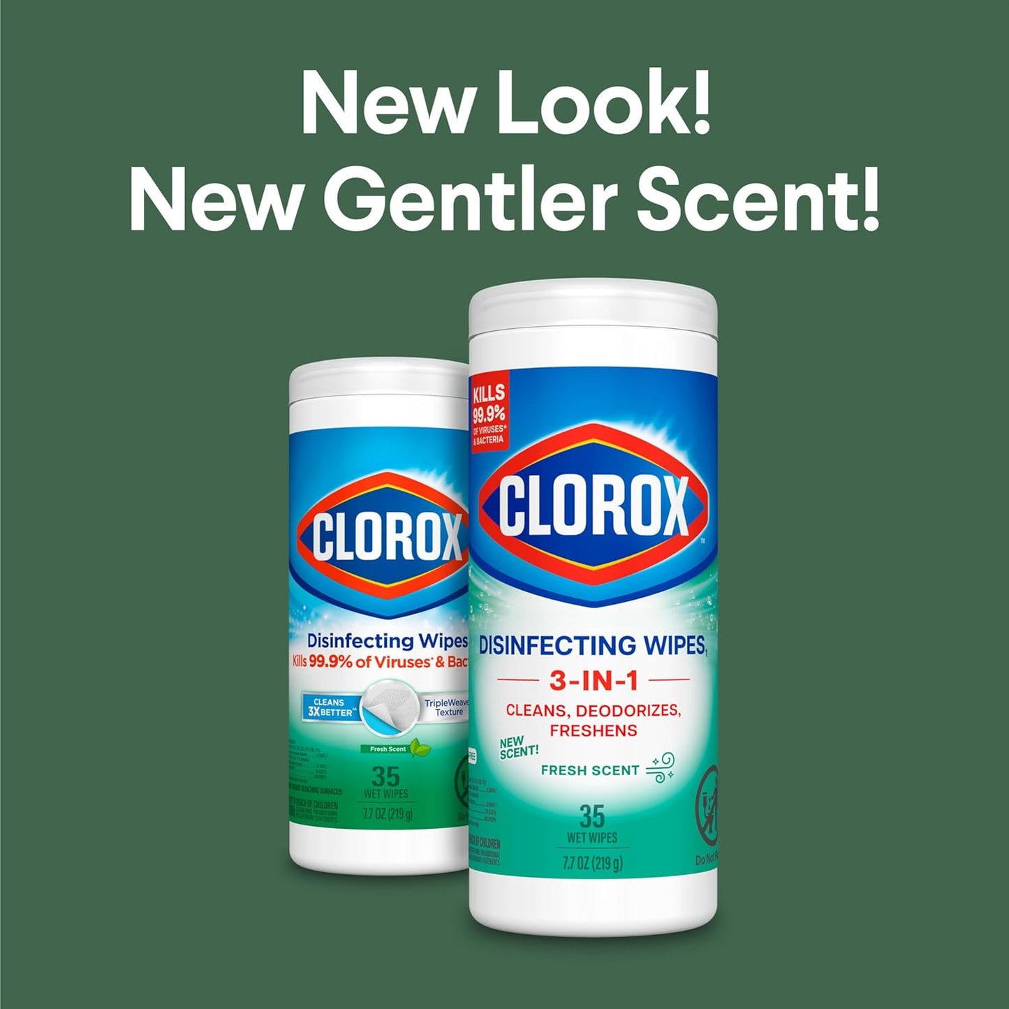 Clorox Disinfecting Cleaning Wipes Variety Pack, 35 Count Each (Package May Vary)