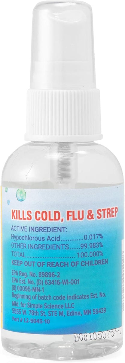 CleanSmart Daily Surface Spray Disinfectant, Kills 99.9% of Viruses, Bacteria, Mold & Fungus, 16 oz Bottle (Pack of 3)