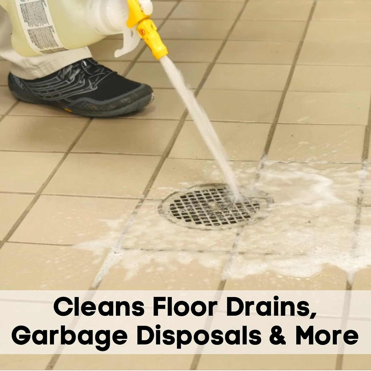Suma ElimineX D3.1 Foaming Drain and General Purpose Cleaner (1.5-Liter Spray Bottle, 2-Pack)