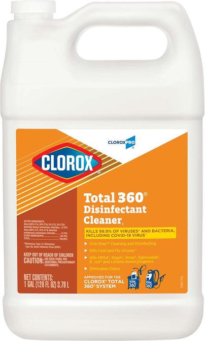 CloroxPro™ Clorox Total 360® Disinfectant Cleaner, 128 Ounces