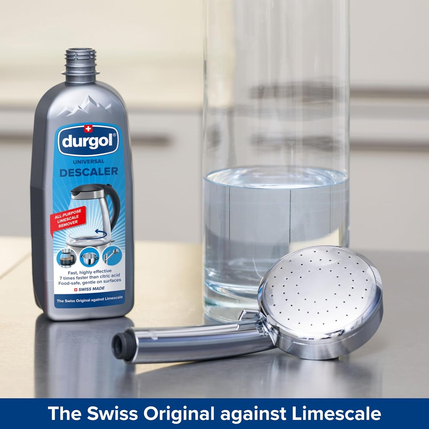 Durgol Universal Multipurpose Descaler/Decalcifier for Kitchen and Household Items, 25.4 Ounce