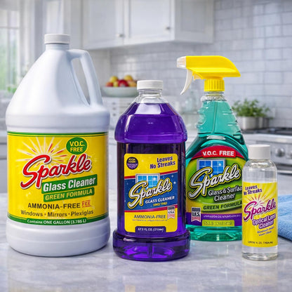 Sparkle Glass Cleaner, Ammonia-free, 33.8 oz. (Pack of 1)