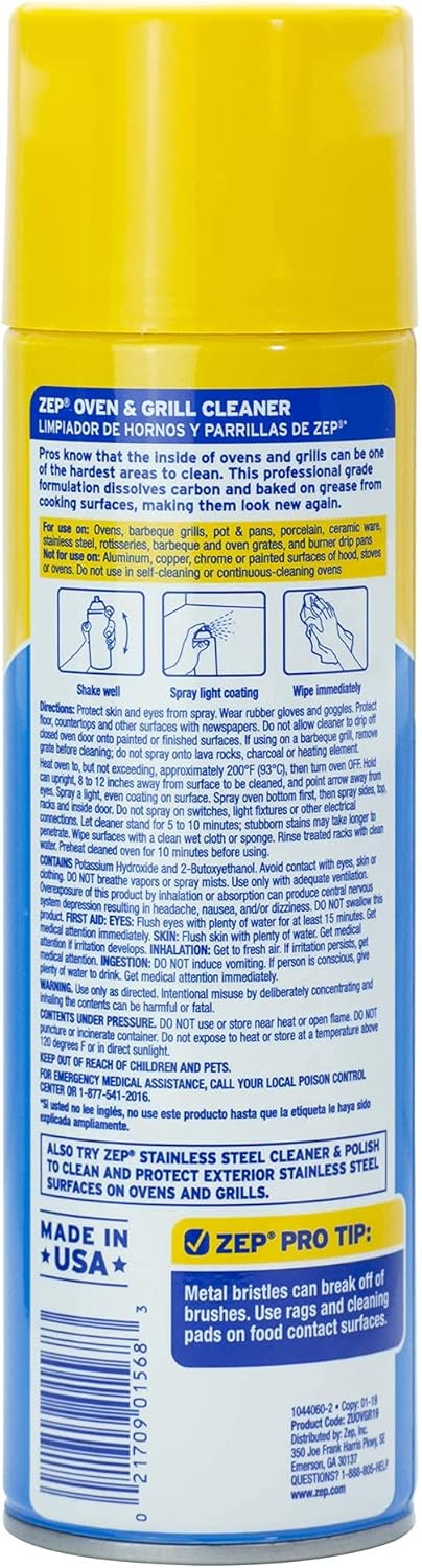 Zep Heavy-Duty Oven and Grill Cleaner ZUOVGR (12)