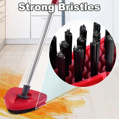 Mop Heads Replacement for Ocedar, Mop Replace Head for Ocedar EasyWring 1 Tank, Microfiber Spin Mop Refills, Include 5 Spin Mop Replacement Head Deep Cleaning Machine Washable with 2 Scrubber Mop Head