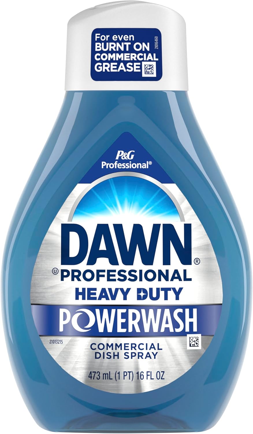 Dawn PRO Heavy Duty Powerwash, Bulk Foaming Dish Spray for Cleaning Burnt-On Grease in Commercial Kitchens, 16 fl oz (Case of 6)