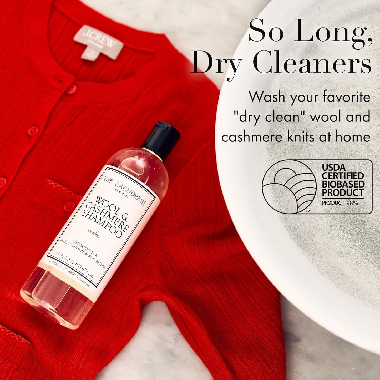 The Laundress New York Stain Solution, 16 Fl Oz Stain Remover for Clothes