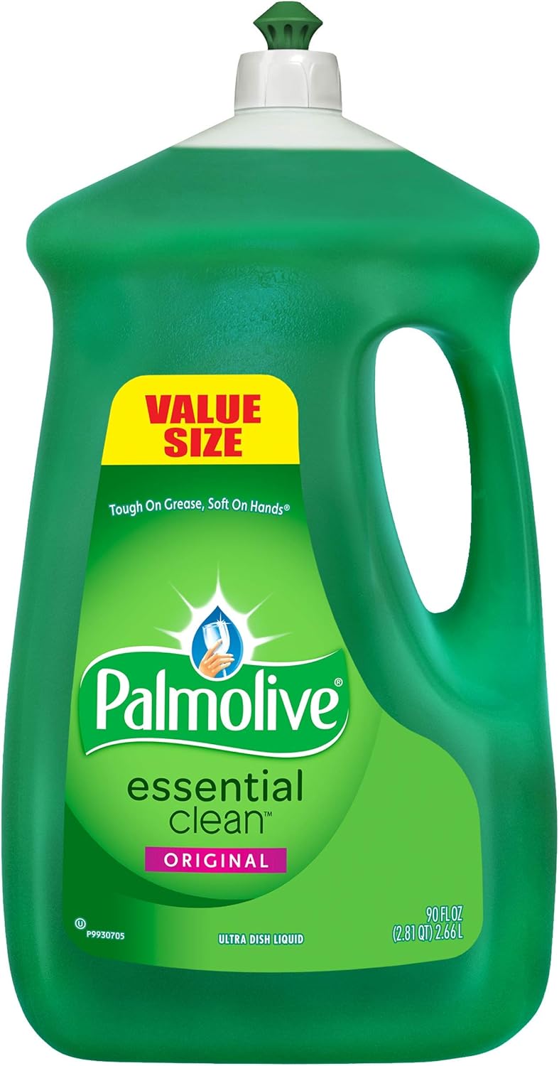 Palmolive Dishwashing Liquid Dish Soap Refill, Essential Clean, Original - 90 fluid ounce
