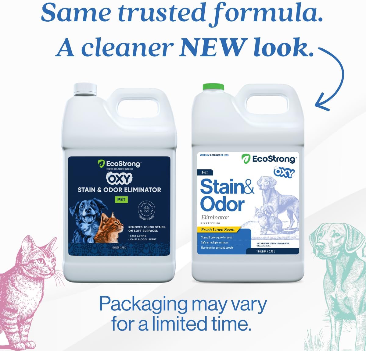 Oxy Pet Carpet Cleaner Spray | Pet Stain Remover for Pet Urine, Cat Pee, Dog Poop | Deep Spot Treating Action on Carpeting, Upholstery, Laundry, Pet Beds & More (32 Fl Oz)