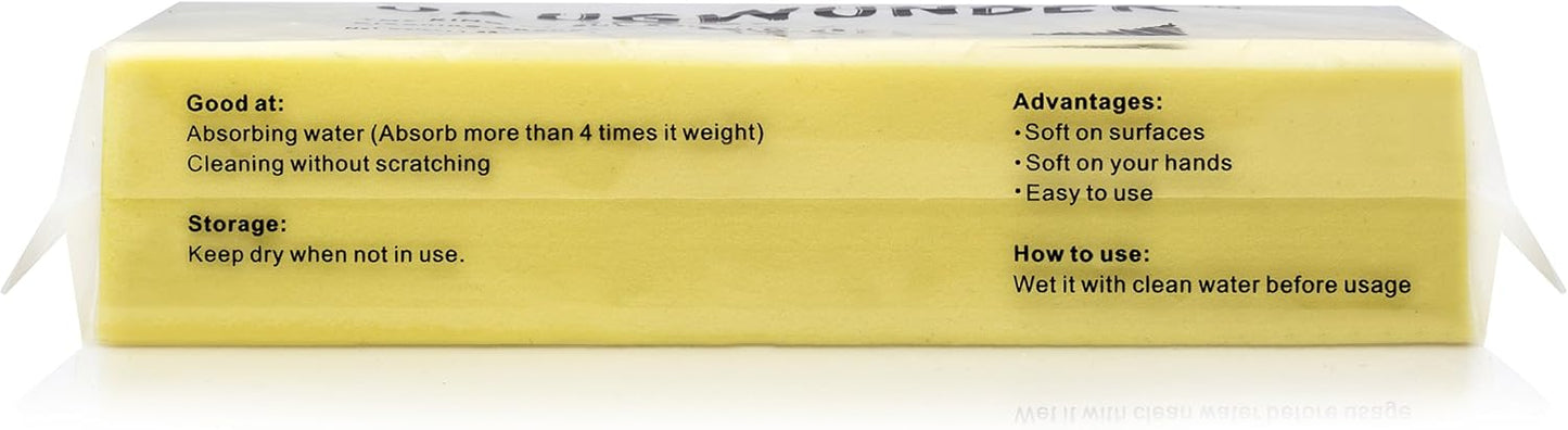 Cleaning Sponge Super Absorbent Water Durable ^~ You Know 17.5×7.5×3.5 cm[6.9 x 3 x 1.38 inches] Use for Household Clean Cars/Boats The dust and Dirt on Furnitures,Bathtubs&etc. (Blue)