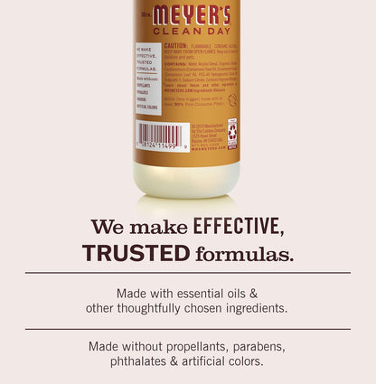 MRS. MEYER'S CLEAN DAY Room Spray, Lemon Verbena Scent, 8 Fl Oz Bottle