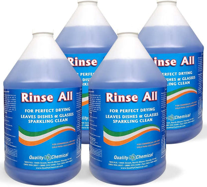 Rinse All / Commercial Industrial Grade Rinse Aid / 1 Gallon (128 oz.)
