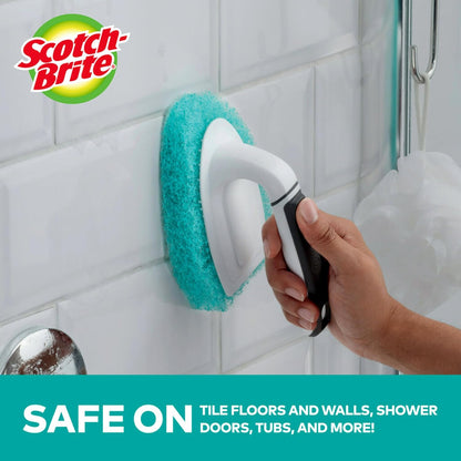 Scotch-Brite Non-Scratch Tub & Tile Scrubber Refill Pads, (Pack of 6)