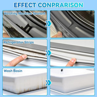 Home Remover Gel, 8 Fl Oz Household Washing Machine Cleaner for Washing Machine, Refrigerator Strips, for Tiles Grout Sealant Bathroom Cleaning Home Kitchen Sinks Cleaning Grout Cleaner